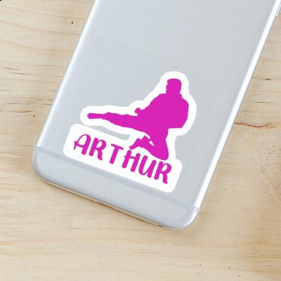 Sticker Arthur Karateka Image