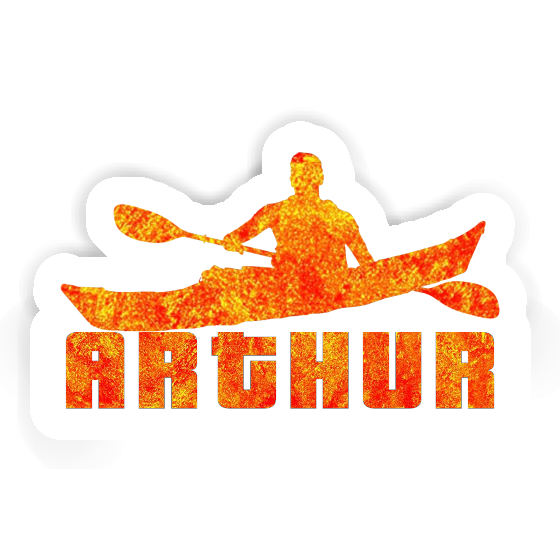 Sticker Kayaker Arthur Image