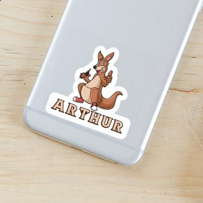 Arthur Sticker Kangaroo Laptop Image