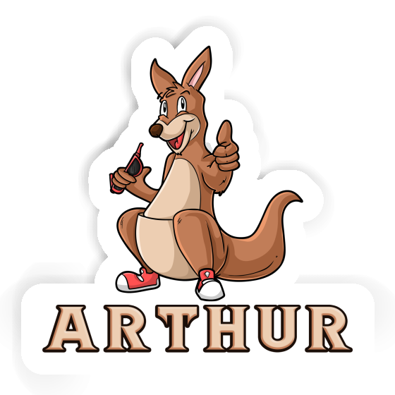 Arthur Sticker Kangaroo Gift package Image