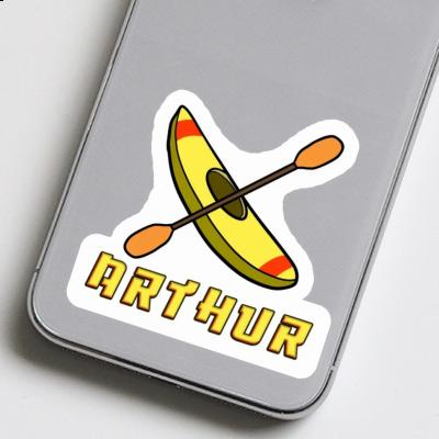 Sticker Arthur Canoe Notebook Image