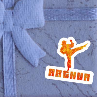 Arthur Sticker Karateka Gift package Image