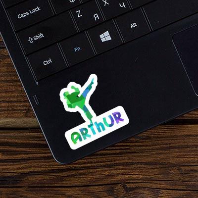 Sticker Arthur Karateka Image