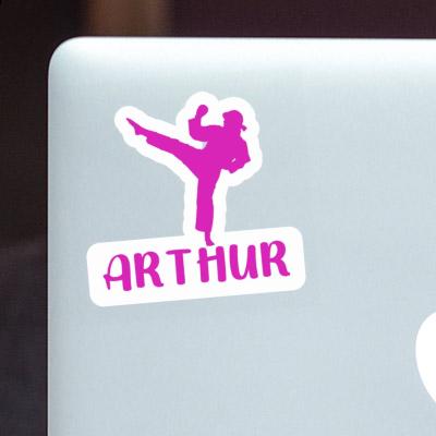 Arthur Sticker Karateka Gift package Image