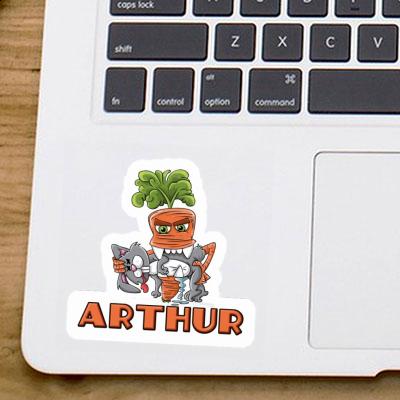 Arthur Sticker Monster Carrot Gift package Image