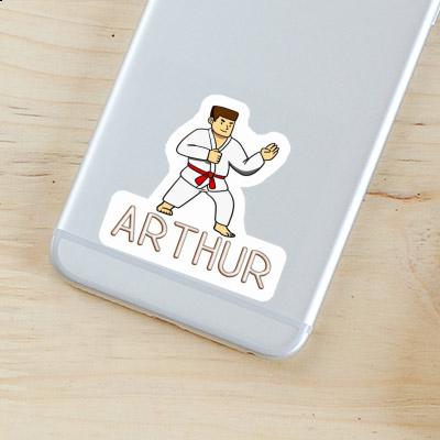 Sticker Arthur Karateka Gift package Image