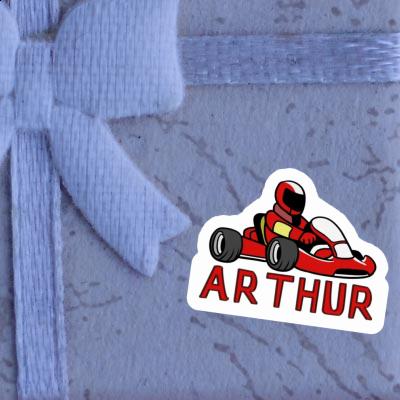 Sticker Arthur Kart Driver Image