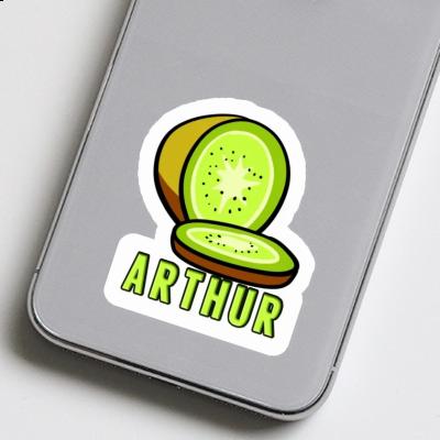 Sticker Arthur Kiwi Notebook Image