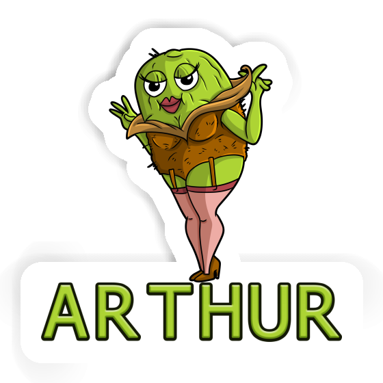 Kiwi Sticker Arthur Notebook Image