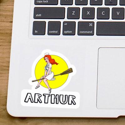 Sticker Arthur Nurse Notebook Image