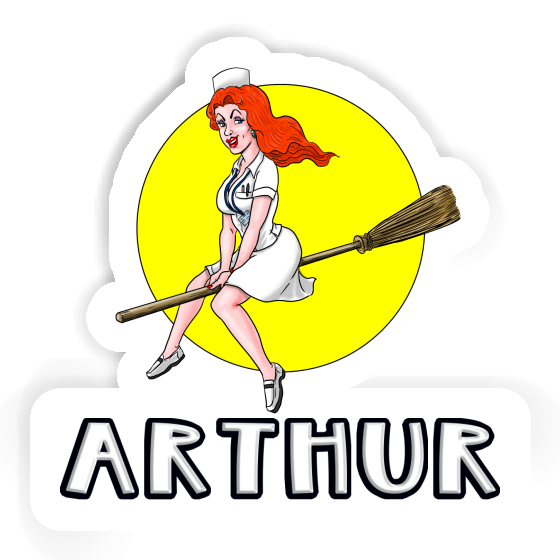 Sticker Arthur Nurse Laptop Image