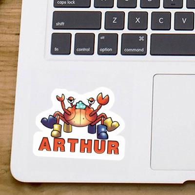 Sticker Crab Arthur Gift package Image