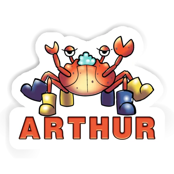 Sticker Crab Arthur Gift package Image