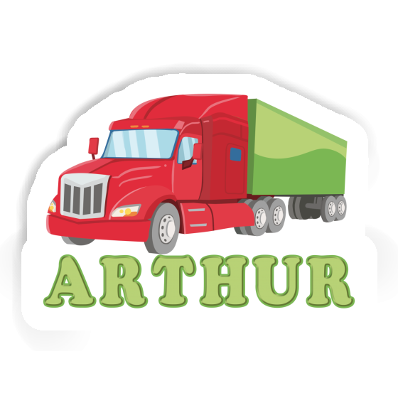 Sticker Truck Arthur Gift package Image