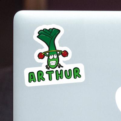 Sticker Gewichtheber Arthur Image