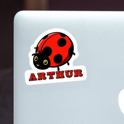 Arthur Autocollant Coccinelle Laptop Image