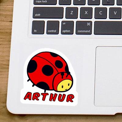 Arthur Sticker Ladybug Notebook Image