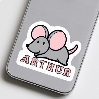 Autocollant Arthur Souris Gift package Image