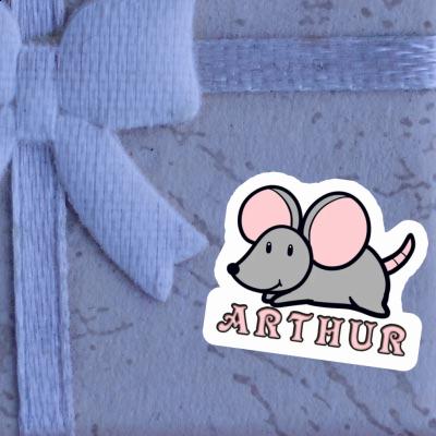 Autocollant Arthur Souris Laptop Image