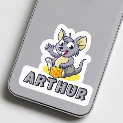 Souris Autocollant Arthur Notebook Image