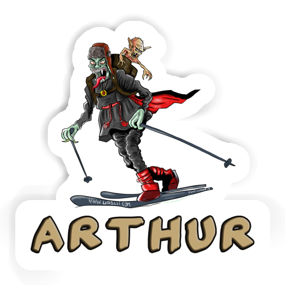 Telemarker Sticker Arthur Image