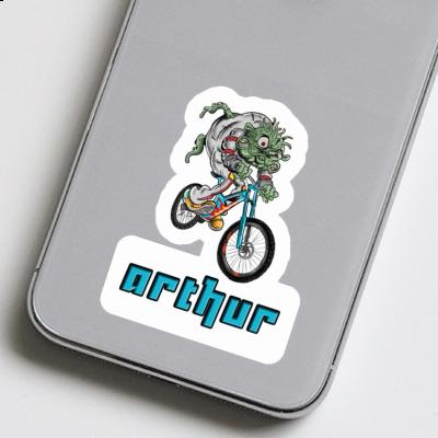 Biker Sticker Arthur Image