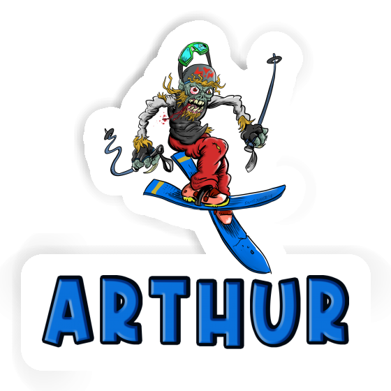 Autocollant Freerider Arthur Laptop Image