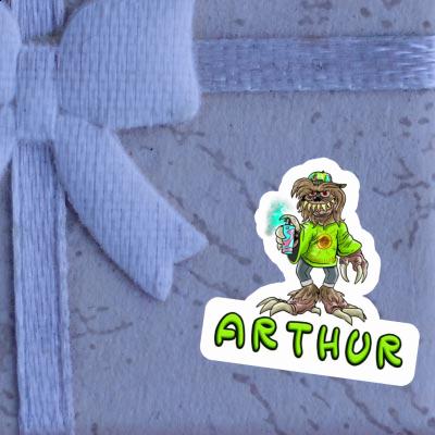 Monster Sticker Arthur Gift package Image