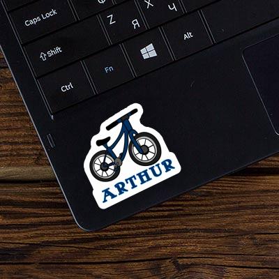 Sticker Mountain Bike Arthur Laptop Image