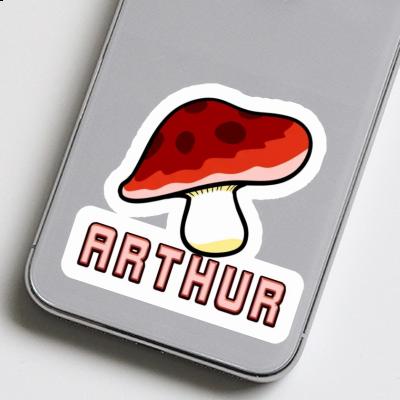 Arthur Sticker Fungal Laptop Image