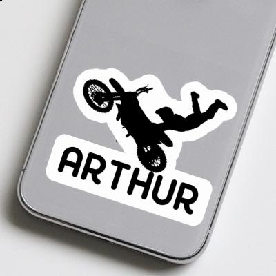 Arthur Sticker Motocross Jumper Image