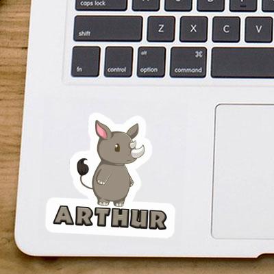 Sticker Rhino Arthur Image