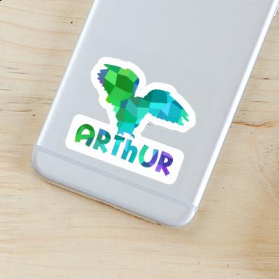 Arthur Sticker Owl Notebook Image