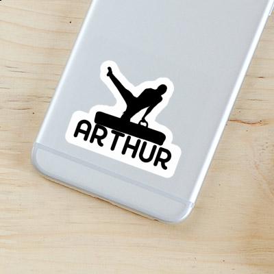 Arthur Sticker Gymnast Laptop Image