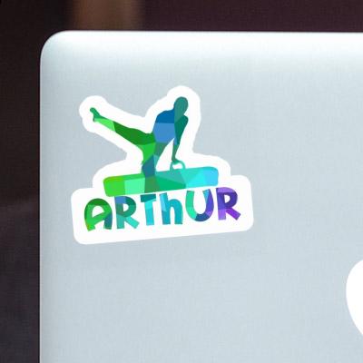 Sticker Gymnast Arthur Image