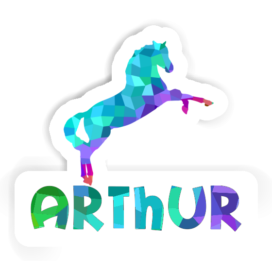 Sticker Pferd Arthur Notebook Image