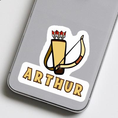 Arrow Bow Sticker Arthur Notebook Image