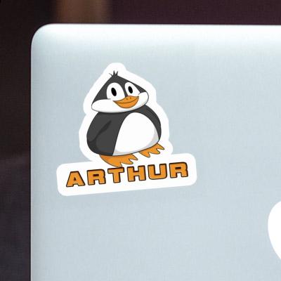 Sticker Pinguin Arthur Notebook Image