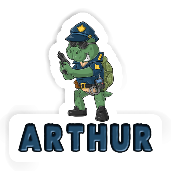 Sticker Officer Arthur Gift package Image