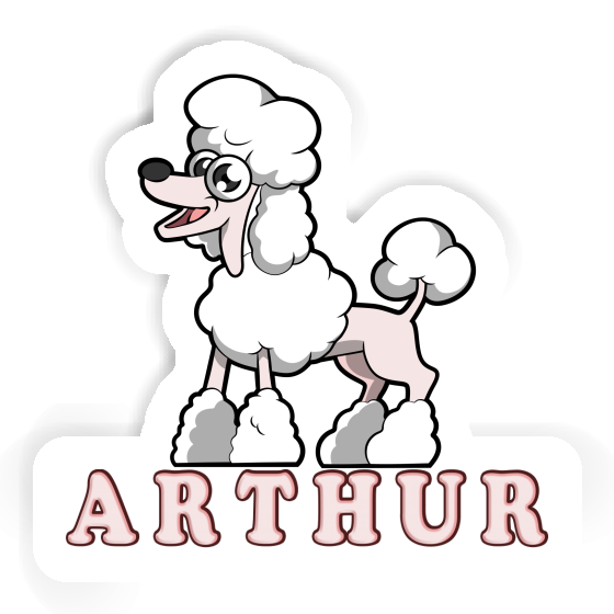 Arthur Sticker Poodle Notebook Image