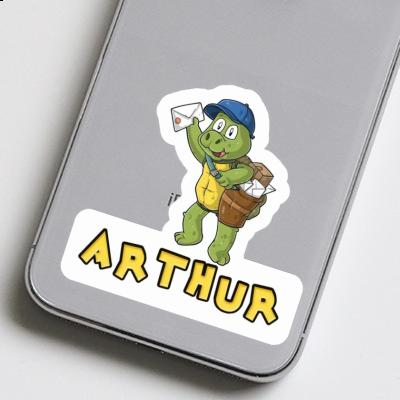 Sticker Arthur Postman Notebook Image