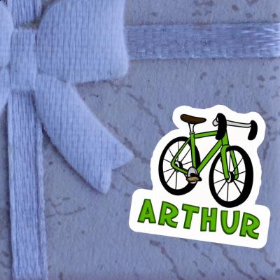 Arthur Sticker Rennrad Notebook Image