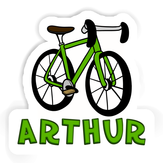 Arthur Sticker Racing Bicycle Laptop Image