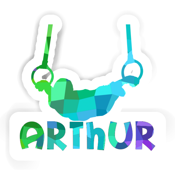 Sticker Arthur Ring gymnast Laptop Image