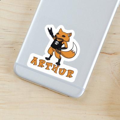 Rocker Fox Sticker Arthur Gift package Image