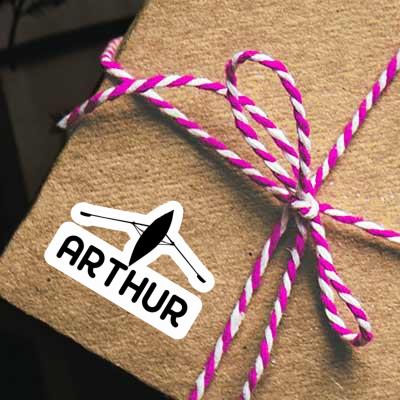 Aufkleber Ruderboot Arthur Gift package Image