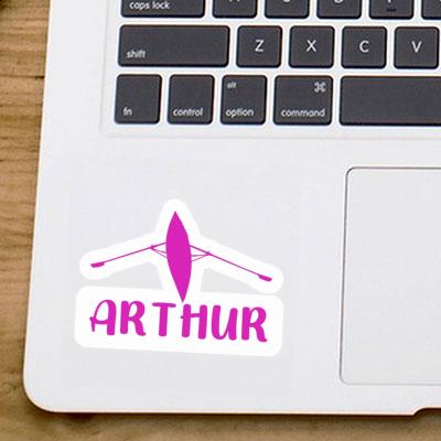 Sticker Rowboat Arthur Gift package Image