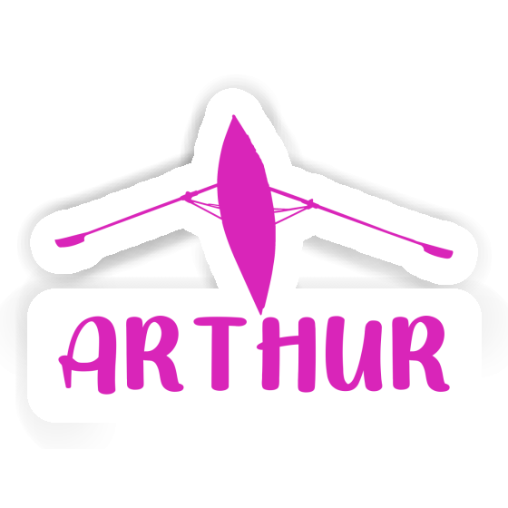 Sticker Rowboat Arthur Laptop Image