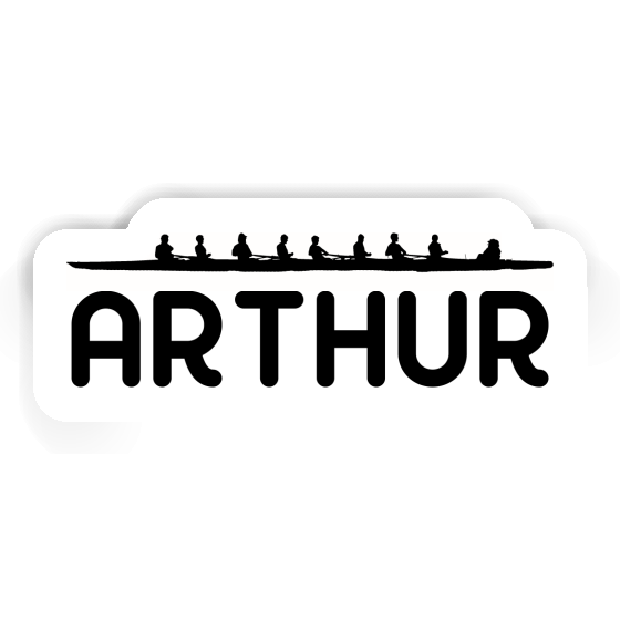 Sticker Rowboat Arthur Gift package Image