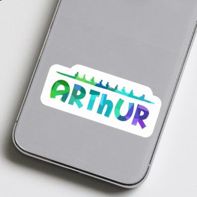 Rowboat Sticker Arthur Notebook Image